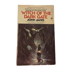 WITCH OF THE DARK GATE by John Gates Rare Lance Books Occult Fiction 1965